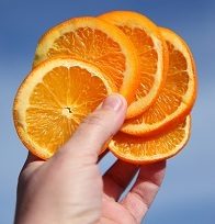 Rodajas de naranja