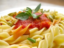 Pasta con tomate