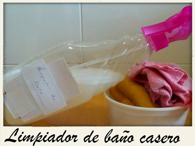 Limpiador de baño para spray - Trucos Naturales