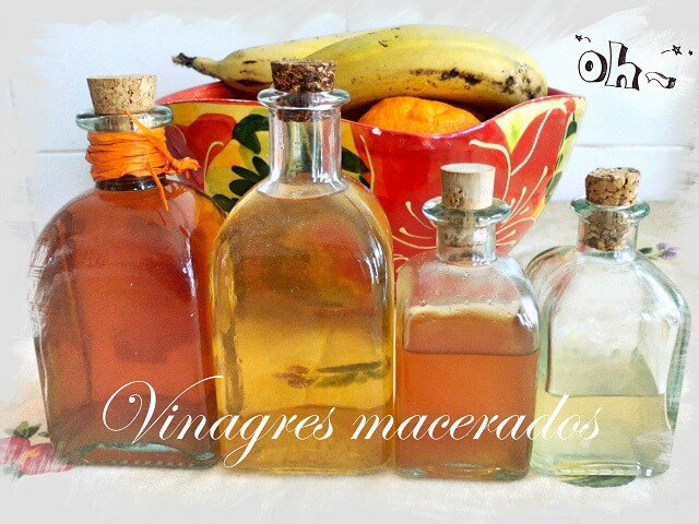 cuatro vinagres macerados medicinales