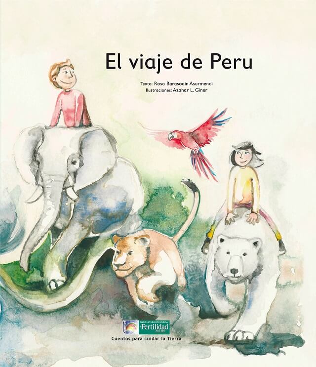 portada del cuento El viaje de Peru